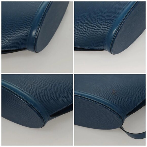 LOUIS VUITTON Epi Saint Jacques Poignees Long Hand Bag Blue M52265 Auth 132298 - Picture 16 of 16